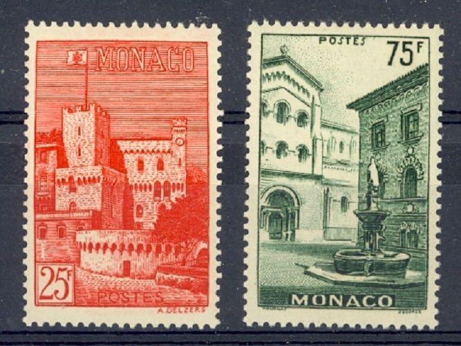 Monaco Scott 319-20 Mint hinged (Catalog Value $28.75)