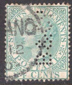 STRAITS SETTLEMENTS SCOTT 54