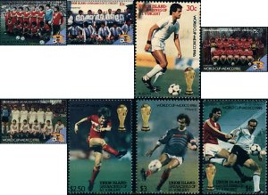 72216 MNH SAN VICENTE GRANADINAS. UNION ISLAND 1986 COPA DEL MUNDO DE FUTBOL....