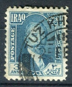 IRAQ; 1931 early King Faisal issue fine used 3a. value