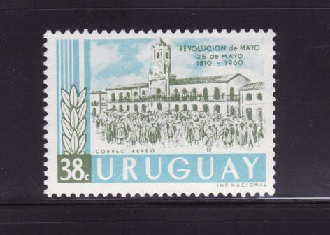 Uruguay C208 MNH May Revolution (B)