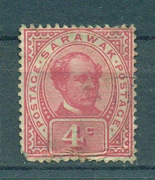 Sarawak sc# 39 used cat value $.25