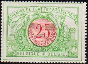 Belgium. 1902 25c S.G.P112 Unmounted Mint