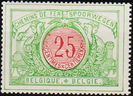 Belgium. 1902 25c S.G.P112 Unmounted Mint