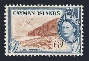 Cayman 143,MNH.Michel 144. QE II,1953.Bluff,Cayman Brac