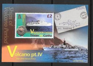 TRISTAN DA CUNHA SGMS1091 2014 VOLCANO (4rd SERIES) MNH