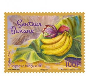 2020 Fr Polynesia Banana (Scott 1253) MNH