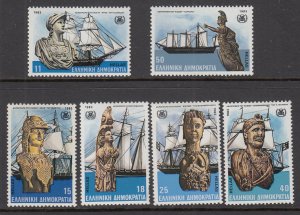 Greece 1446-1451 Sailing Ships MNH VF