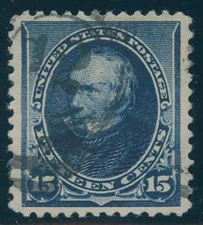 US Scott #227 Used, VF/XF