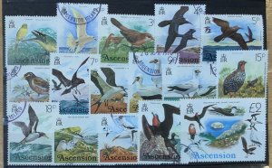 ASCENSION 1976 BIRDS DEFINITIVES SG199/214 VERY FINE USED