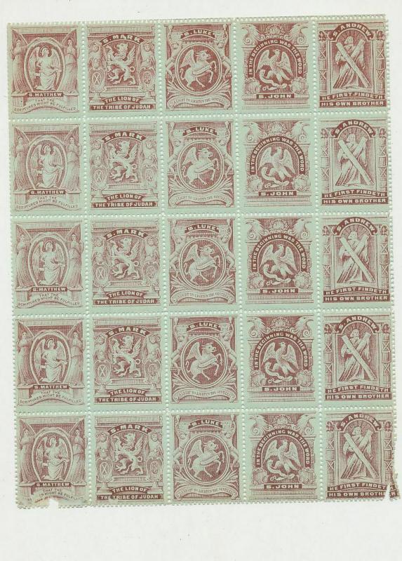 Scotland Religion Nazareth Jerusalem Blocks Early MNH (Apx 200 Stamps) (KR 658