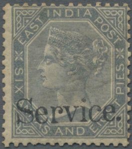 MOMEN: INDIA SG #O30b 1867-1873 UNISSUED MINT OG H £700 LOT #63916