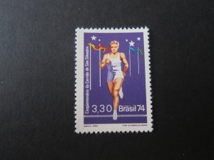 Brazil 1974 Sc 1374 set MNH