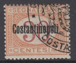 Italy Costantinopoli - Sassone Tax n.2 MH* cv 130$