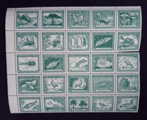 Chile Sc# 255 Sheet of 25 Mint Never Hinged MNH CV $70 - see description