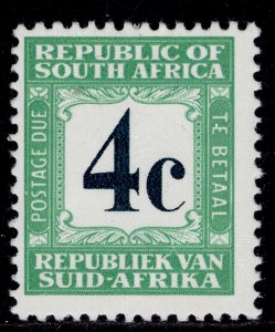 SOUTH AFRICA QEII SG D74, 4c deep myrtle-green & light emerald NH MINT. Cat £45.