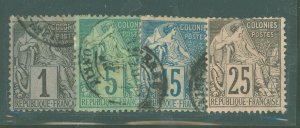 French Colonies (General Issues) #46/54 Used