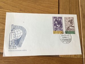 Czechoslovakia CSSR  1962  stamps cover Ref 56075