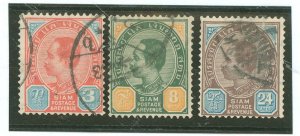 Thailand #78/83/87 Used Multiple