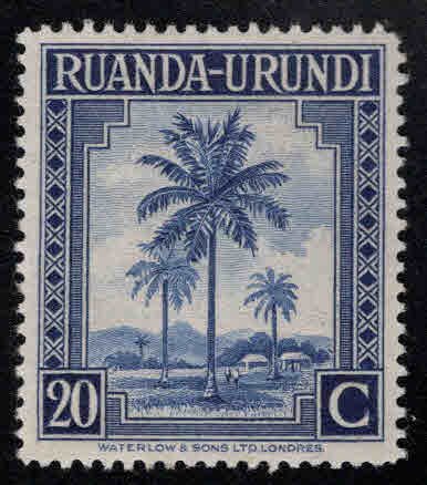 Ruanda-Urundi Scott 71 MH*