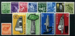 HERRICKSTAMP NIGERIA Sc.# 101-13 Definitives Mint NH Stamps