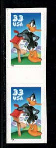 UNITED STATES SC# 3306 HORZ GUTTER PAIR VF/NH