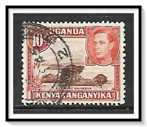 Kenya Uganda Tanganyika (KUT) #69 KG VI & Lake Naivasha Used