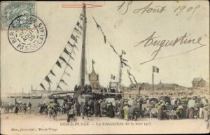 Postcard 1905 Boulogne sur Mer Pas de Calais, The Blessing of the Sea 1903