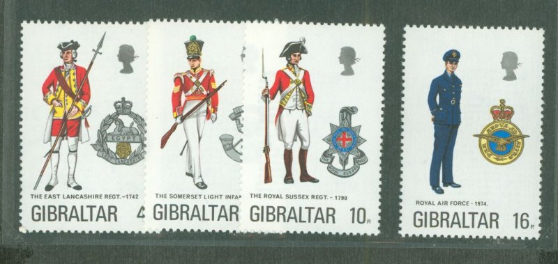 Gibraltar #310-313 Mint (NH) Single (Complete Set)