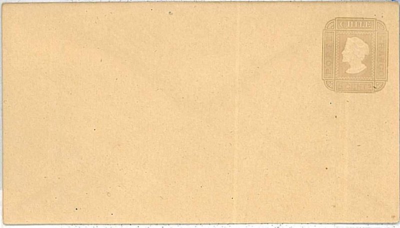 37482 - CHILE - Postal Stationery Cover: COLUMBUS-Higgings & Gage #10b 142 X 80-