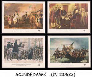 UNITED STATES USA - 1976 AMERICAN REVOLUTION BICENTENNIAL SET OF 4 MIN/SHT - MNH