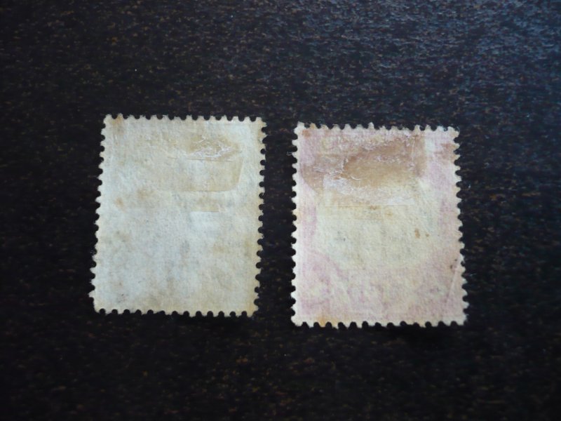 Stamps - Bermuda - Scott# 28-29 - Used Part Set of 2 Stamps