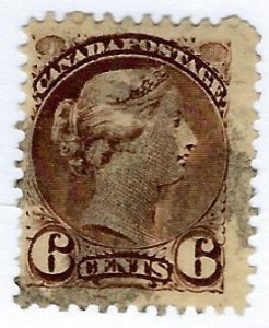 Canada SC#39 Used F-VF hr...!!