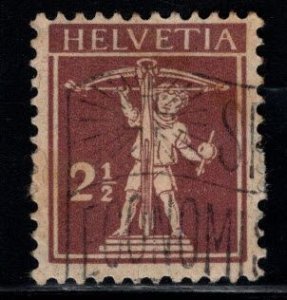 Switzerland Scott 154 Used William Tell stamp