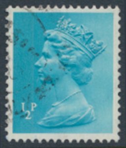 GB  Machin ½p X841 2 bands  Used SC# MH22  see scans & details