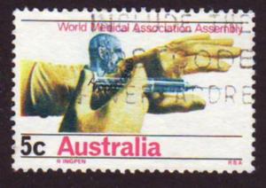 Australia 1968 Scott441 5c Syringe World Medical Ass. SG427