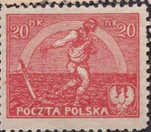 Poland 155a 1921 MH
