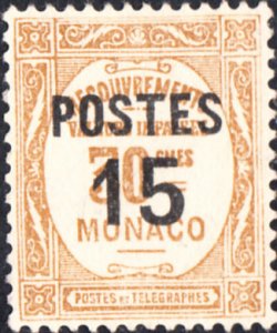 Monaco  #133  MNG  PNOB