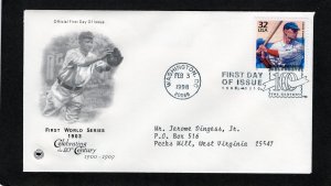 3182n First World Series, FDC PCS addressed