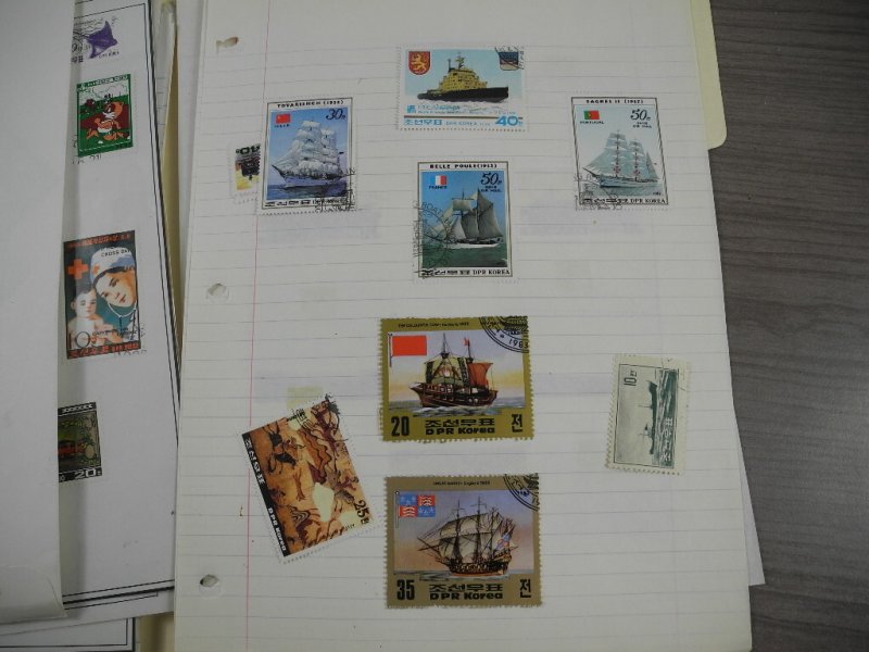 NORTH KOREA, CUBA &, accumulation of Stamps & Souvenir Sheets