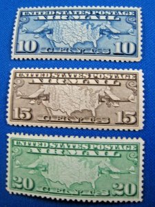 UNITED STATES 1926-1927  -  SCOTT #C7-C9      MNH       (U33)