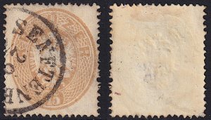 Austria - 1863 - Scott #21 - used - SENFTENBERG pmk Czech Republic