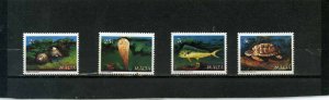 MALTA 1979 FISH & MARINE LIFE SET OF 4 STAMPS MNH