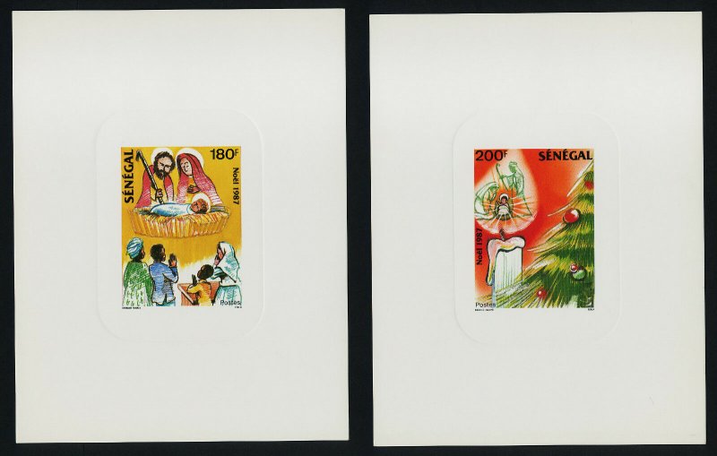 Senegal 757-60 Deluxe sheets MNH Christmas, Art
