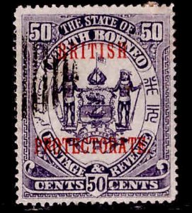 North Borneo Scott 116 Used British Protectorate overprint