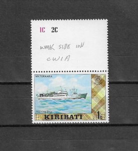 KIRIBATI 1979/80 SG 86w MNH Cat £90