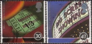 Great Britain 1996 SG1922 Cinema centenary part set FU