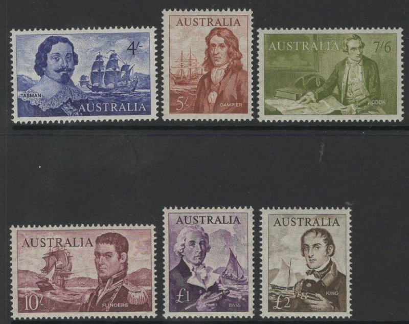 AUSTRALIA SG355/60 1963-5 NAVIGATORS MNH