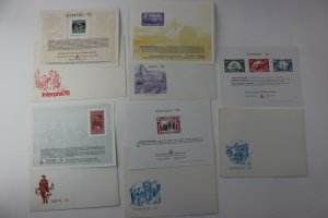 ASDA INTERPHIL INTERPEX LISDA CHICAGO Philatelic Expo club Souvenir card 1976 76