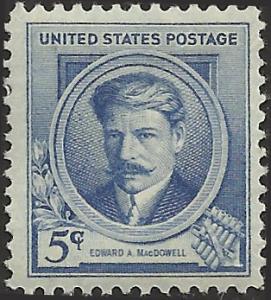 # 882 MINT NEVER HINGED EDWARD A. MacDOWELL COMPOSER